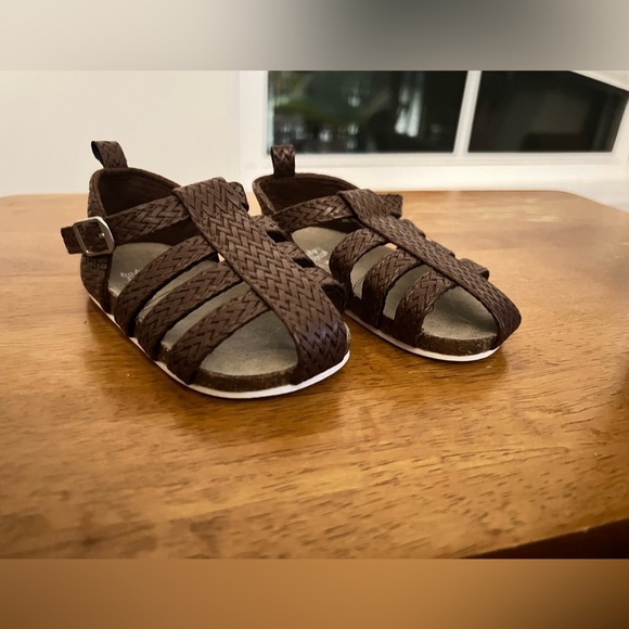 OshKosh B'gosh Other - Baby B’gosh (Carters) Brown Sandals Baby Size 3